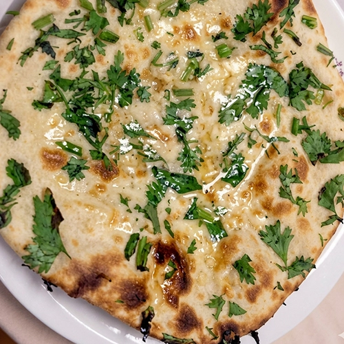 Naan garlic fromage